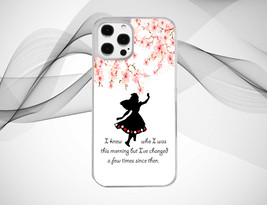 Alice In Wonderland Quote Phone Case Cover for iPhone Samsung Huawei Google - $4.99+