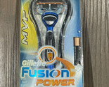 Gillette MVP Fusion 5 Blade Power Razor &amp; Trimmer Vintage Sealed New Bad... - $98.95
