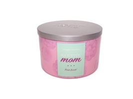 Yankee Candle I Love You Mom Pink Sands 3 Wick Scented 18 oz Candle New - £21.64 GBP