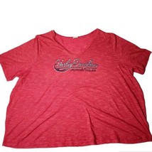 Harley Davidson Graphic T Shirt - Womens 4X - $17.81