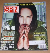Nine Inch Nails Spin Magazine Vintage 1997 Trent Reznor U2 Oasis Hole No... - $570.03 MXN