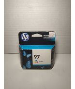 HP 97 Tri-Color Ink Cartridge New Sealed Exp 12/2013 Genuine OEM - $8.88