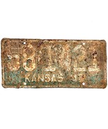 1942 United States Kansas Philips County Passenger License Plate 58-1421 - £26.62 GBP