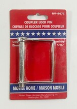 Us Hardware Coupler Locking Pin 5/16&quot; Dia. RV-867C - $4.40