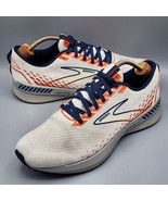 Brooks Levitate GTS 5 Mens 11 D Shoes White Orange Running Walking 11037... - $33.85