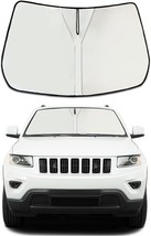 Windshield Sun Shade Compatible With Jeep Grand Cherokee Sun Visor Blocks UV Ray - £15.45 GBP