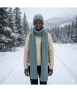 2-1 Bobbie-Lyne Scarf - Aqua - $215.00