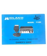 Midland International Model 77-824 Mobile Transceiver Manual Only - £19.43 GBP