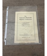 National Methodist Student Conference Methodist Episcopal Church St. Lou... - €13,12 EUR