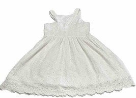 Lilly Pulitzer Dress Women Size 6 Sandrine Resort White Dupre Eyelet Lace Pearl - £42.71 GBP