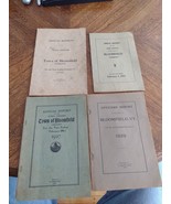 Lot of 4 BLOOMFIELD Vermont Town Annual Reports 1917, 1921, 1927, 1929 OLD - $27.80