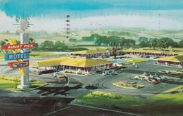 Albert Pick Motel Natchez Mississippi MS 1959 to Fort Scott KS Postcard B13 - £2.35 GBP