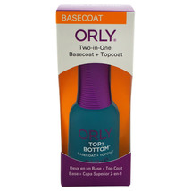 Top 2 Bottom Basecoat Plus Topcoat by Orly for Women - 0.6 oz Nail Polish - £14.42 GBP