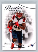 Rhamondre Stevenson #201 2023 Panini Prestige New England Patriots - £1.56 GBP