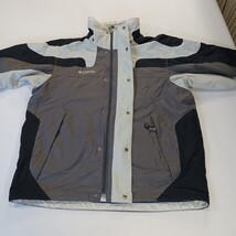 Columbia XM7871 Core Interchange Nylon Jacket Men's Gray Full Zip Size Medium  image 13
