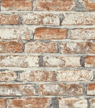 Brick Wallpaper Peel and Stick Wallpaper Brick Contact Paper 17.3“×78.7” - $26.31 CAD