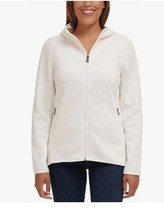 Andrew Marc Womens Midweight Hooded Fleece Lined Sweater Jacket - £38.78 GBP