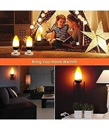 Dervacle LED Flame Effect Light Bulb E26 Flickering Candelabra Light Bul... - €18,18 EUR