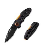 Folding Pocket Knife 3 in/7.6 cm 7Cr17Mov Blade Aluminum Handle Sharp - $300.07 MXN