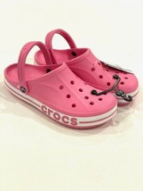 Crocs Men&#39;s Bayaband Crocband Clog Electric Pink/White ( 13 ) - $118.77