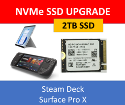 Wd 2TB M.2 2230 Ssd Nv Me PCIe4x4 SN740 For Steam Deck Asus Rog Flow X Laptop Usa - £171.65 GBP