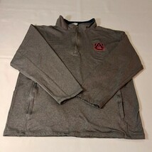 KA Knights Apparel Auburn Men's Gray 1/4 Zip Pullover Sweatshirt Size L 42/44 image 11