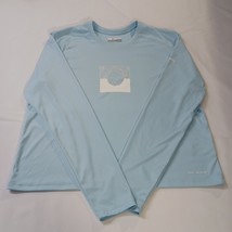 Columbia Omni-Shade AL8460 Women&#39;s Blue Long Sleeve T-Shirt Size Large - $19.79