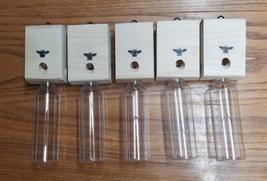 5 Mighty M Ite Carpenter Bee Traps Plus Free Shipping! - £33.28 GBP