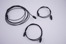 3x  OPTICAL DIGITAL AUDIO CABLE 2ft 2ft 6ft - $9.99