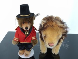 Steiff Circus Ringmaster and  Lowe Lion Replica - £144.02 GBP