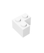 20PCS Part 2357 Brick Corner 1X2X2 White Building Pieces BULK LOT Blocks - $15.68 CAD