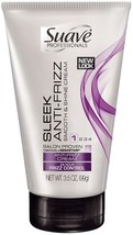 Suave Professionals Sleek 24 hour Anti-Frizz Cream 3.5 Oz. - £66.18 GBP