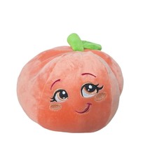 Fiesta Orange Smiling Grinning Peach Fruit Plush Stuffed Animal 2018 9" - £22.48 GBP