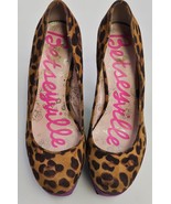 Betseyville Betsey Johnson Pump Shoes Womens Size 6M Animal Print Stilet... - €17,77 EUR