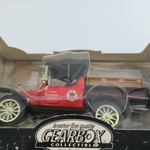Gearbox Texaco 1918 Ford Runabout Pickup Texaco Diecast Coin Bank NOS #D-34 - $14.95