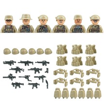 6PCS Modern City SWAT Ghost Commando Special Forces Army Soldier Figures M3103 - £20.43 GBP