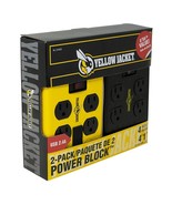 Power Block 2 PACK    With USB  4 Outlets 2 USB 2.44 - $20.79