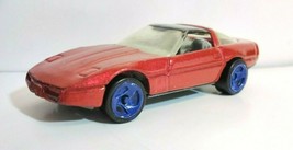 Mattel Hot Wheels Red 80's Corvette 1982 Malaysia Diecast Car Vehicle - £3.95 GBP