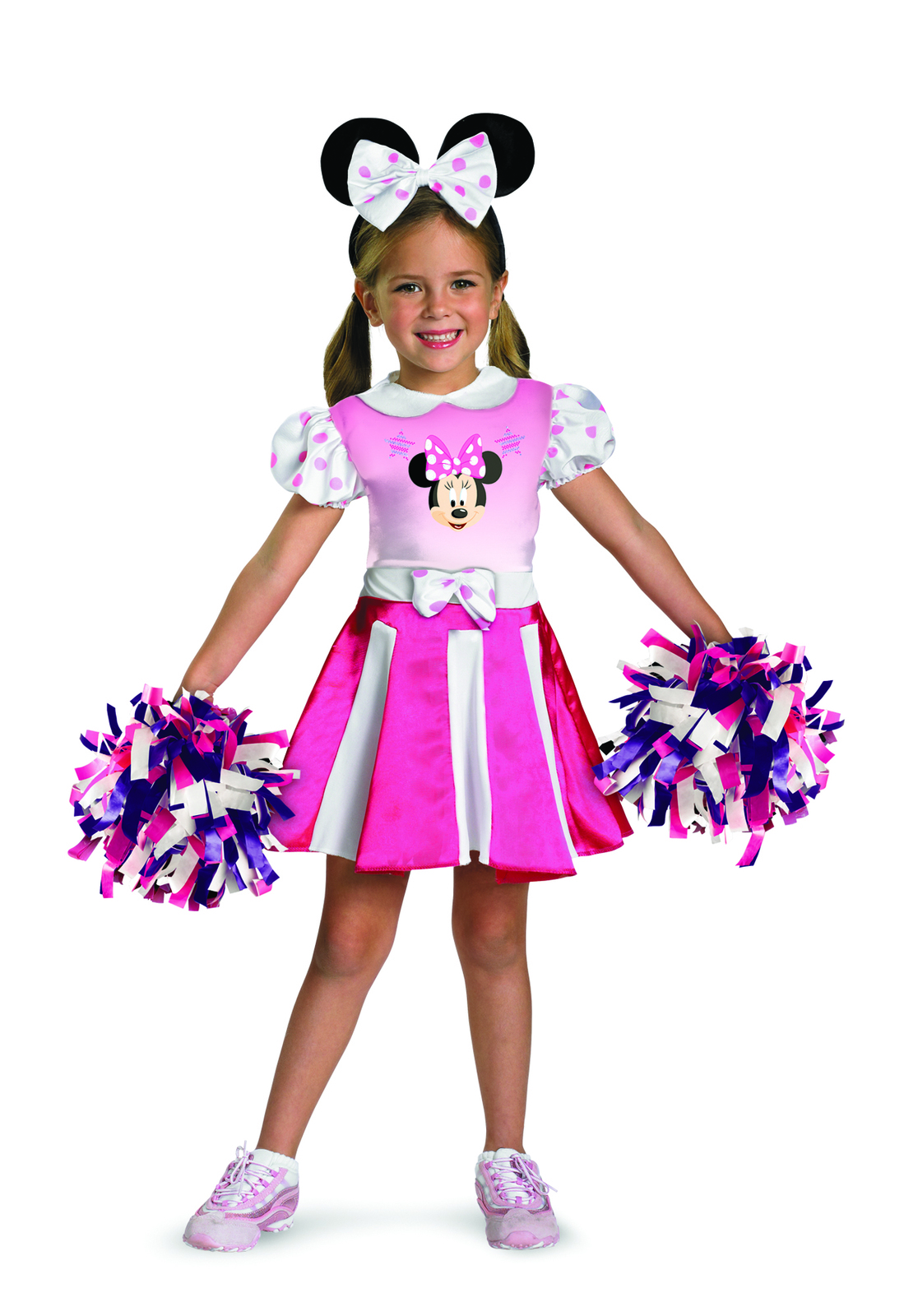 Primary image for Minnie Mouse Cheerleader Toddler Costume - Toddler Medium