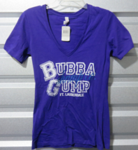 Womans Bubba Gump Shrimp Co. Purple Size L Shirt (C1G1) - £7.92 GBP