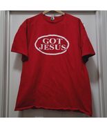 Got Jesus Parody Milk Red T-shirt Christian Bible Religion Shirt Men&#39;s XL - $15.03