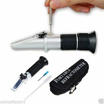 All Aluminum Salinity Salt Refractometer for Aquarium, 0%-10% Hydrometer... - £15.82 GBP