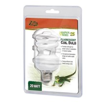 Zilla Fluorescent Coil Bulb Tropical 1ea/20 W - £47.73 GBP