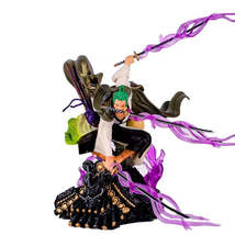 One Piece Figure Roronoa Zoro Collectible Figurine Box Set 20CM - £25.65 GBP+