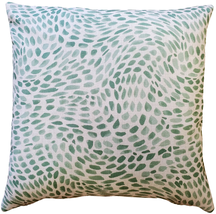 Matisse Dots Spring Green Throw Pillow19x19, Complete with Pillow Insert - £41.92 GBP