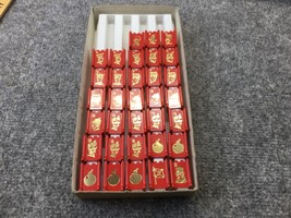 Vintage Stratego 1977 Board Game Replacement Pieces Red 33 incomplete Se... - $7.92