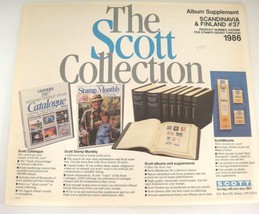 Scott Specialty Series Scandinavia &amp; Finland Album Supplement #37 1986 NOS - £4.47 GBP