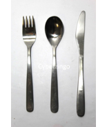 British Airways Vintage Stainless Steel Cutlery Set Of Knife Fork Spoon - £15.71 GBP