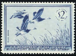 RW22, Mint XF NH $2 Federal Duck Stamp PSE Graded 90 Certificate - Stuar... - $119.00