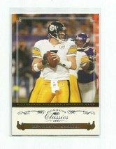 Ben Roethlisberger (Pittsburgh) 2006 Donruss Classics Football Card #78 - £4.01 GBP